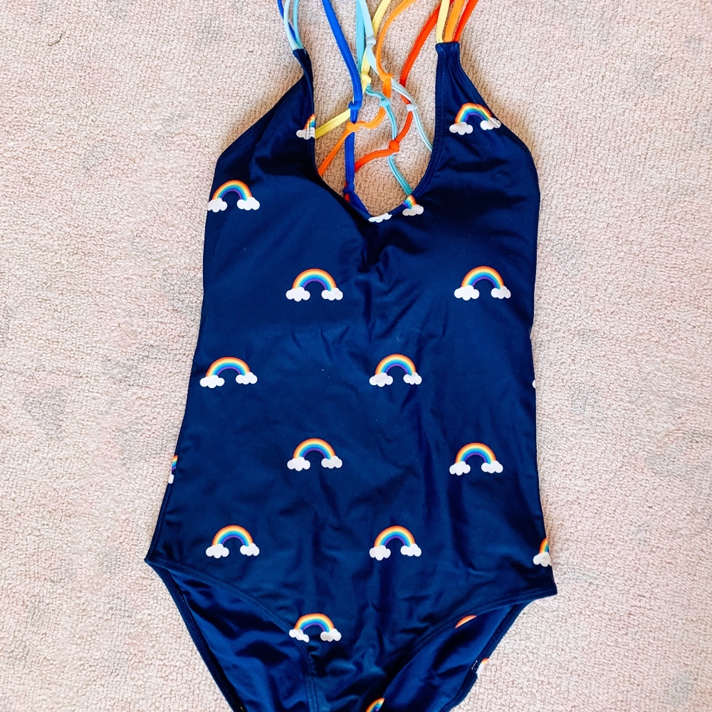 Rainbow swimsuit